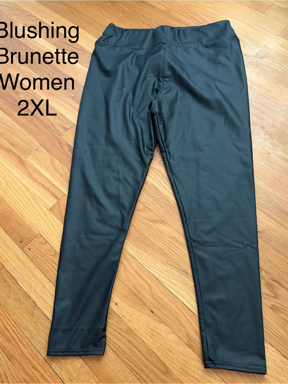 Blushing Brunette Women’s Leggings - Black - 2XL